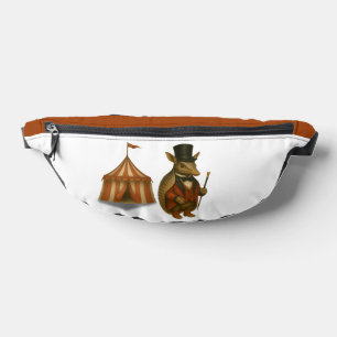 Aaron, aardvark ringmaster fanny pack