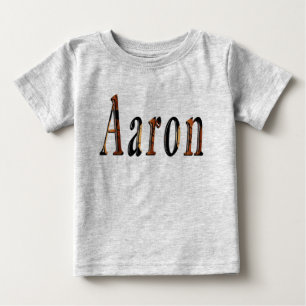 "Aaron and the Game of Glory" His Name Baby T-Shirt