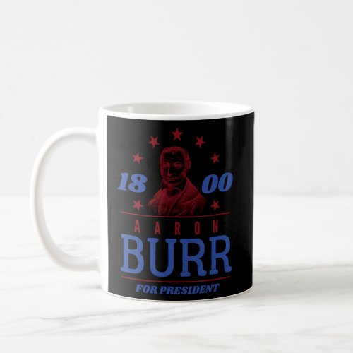 Aaron Burr For President 1800 Campaign Coffee Mug