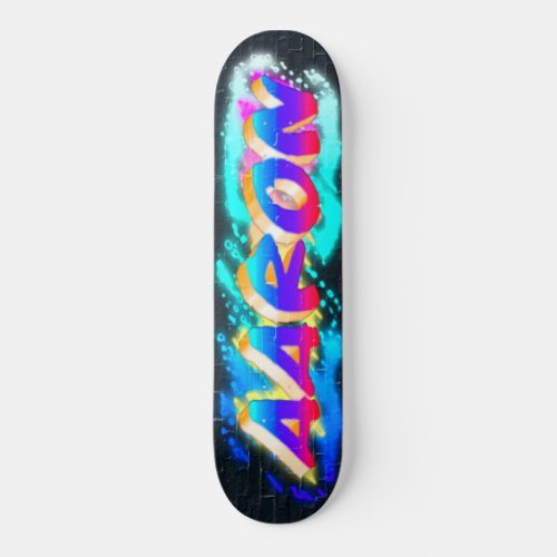 AARON Customized Graffiti Skateboard 