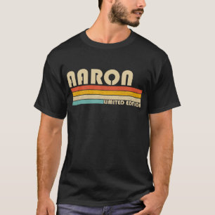 AARON Gift Name Personalized Funny Retro Vintage T-Shirt
