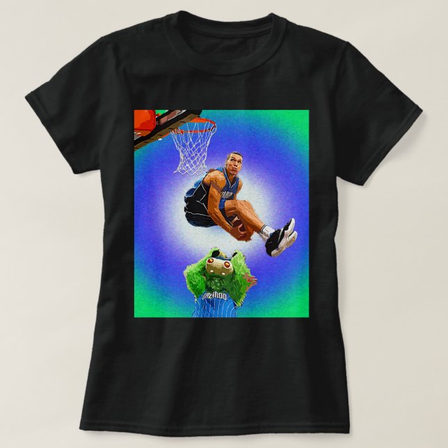 Aaron Gordon 2016 Dunk Contest Long T Shirt (Design Front)