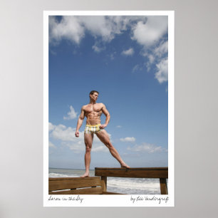 Aaron in the Sky by Lee Vandergrift Poster