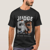  Aaron Judge Number Portrait Baj New York MLBPA T-Shirt