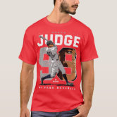 Aaron Judge Number Portrait Baj New York MLBPA T-Shirt
