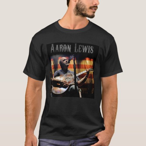 Aaron Lewis Singer Music T_Shirt