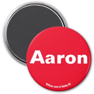 Aaron Red magnet