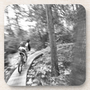 Aaron Rodgers mountain biking on the Stairway to Beverage Coaster