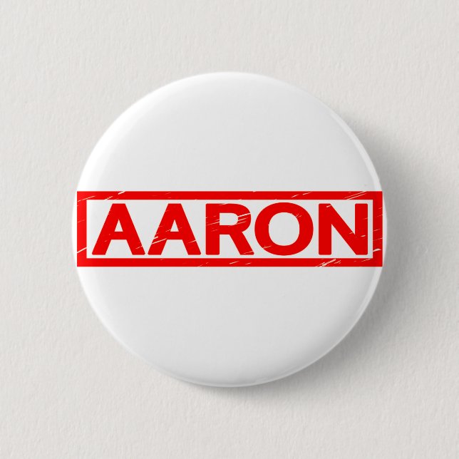 Aaron Stamp Button (Front)