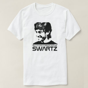 Aaron Swartz Political Internet Activist Quote T-Shirt