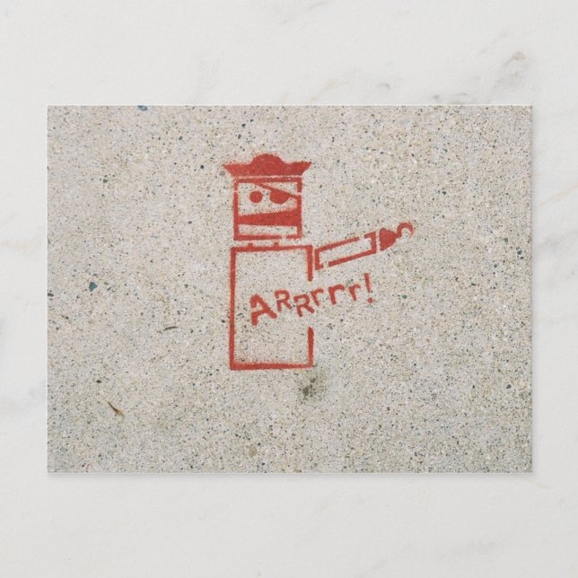 Aarrr! Postcard (Front)