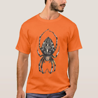 Aart Barn Spider Colored Orange T-Shirt