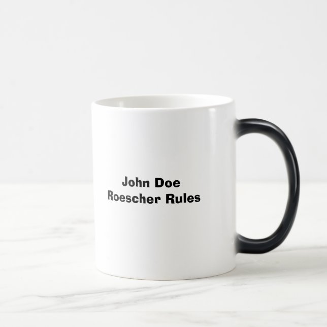 AAStamp1, John Doe Roescher Rules Color Morph Mug (Right)
