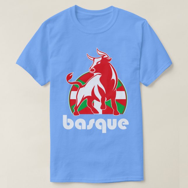 Aatxe The Basque Bull Basque print Basque Pride pr T-Shirt (Design Front)