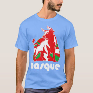 Aatxe The Basque Bull Basque print Basque Pride pr T-Shirt