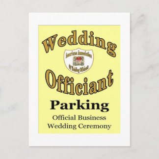 AAWO Parking Postcard