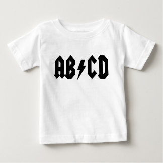 AB/CD Baby Shirt
