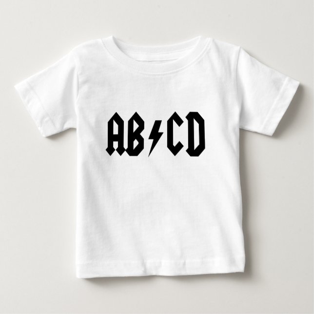 AB/CD BABY T-Shirt (Front)