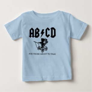 AB/CD- For those about to talk AC/DC Baby T-Shirt