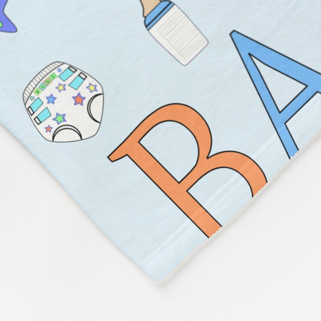 AB/DL | Cute Adult Baby Blanket | Baby 4 Life (Corner)