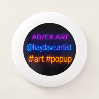 AB/EX Pop-Up Flying Disc