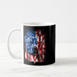 Ab Patriotic Pitbull Dog Lover Owner 4th Of July R Coffee Mug