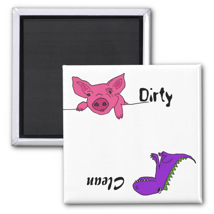 AB  Pig and Dragon Dishwasher Magnet