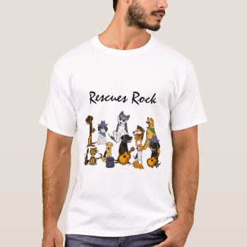 Ab- Rescues Rock T-shirt by naturesmiles at Zazzle