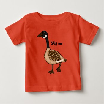 Ab- Silly Goose Baby Outfit Baby T-shirt by patcallum at Zazzle