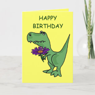 AB-T-Rex Birthday Card
