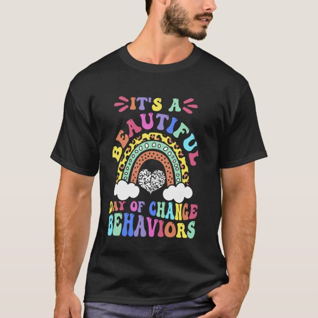 ABA Behavior Analyst It's a Beautiful Day of Chang T-Shirt (Front)