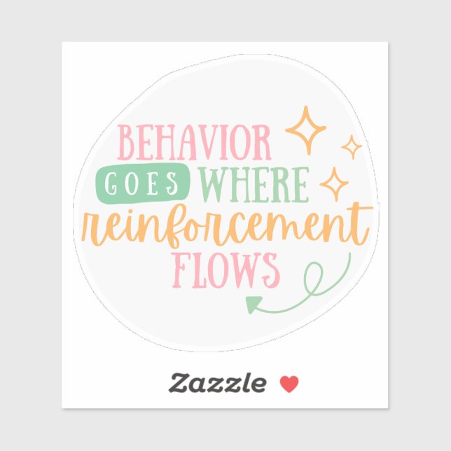 ABA stickers, Behavior Tech, BCBA, ABA gift,  Sticker (Sheet)