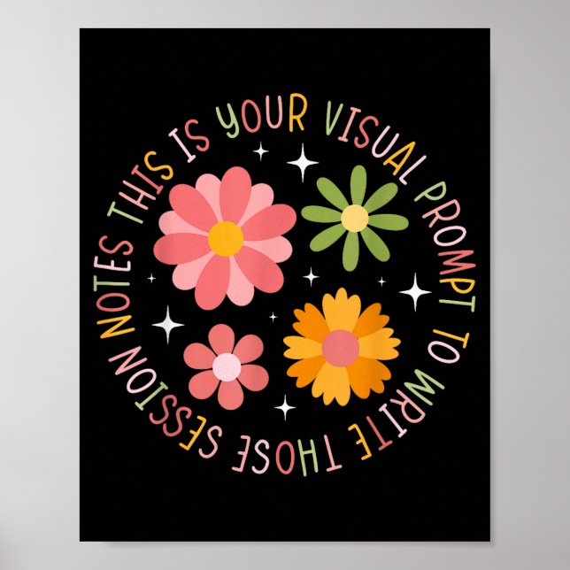 Aba Therapist Aba Therapy Applied Behavior Analysi Poster (Front)