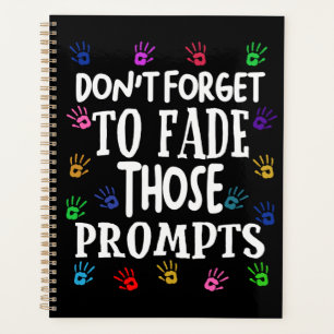 ABA Therapist Behavior Analyst Prompts Austis Planner