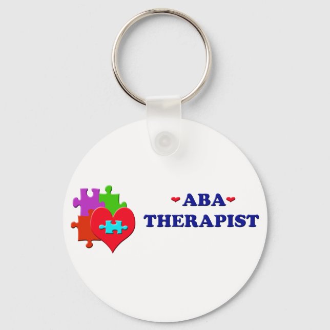 ABA Therapist Keychain (Front)