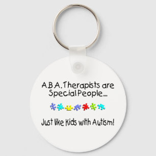 ABA Therapists Are Special People Keychain