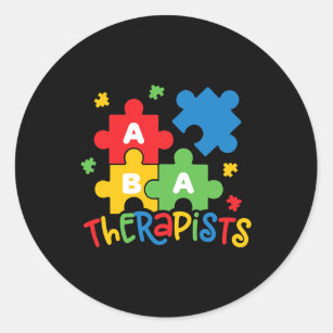 ABA Therapist Applied Behavior Analyst RBT Autism BCBA Gift for Christmas  present Sticker by Mateja Phoeb - Pixels