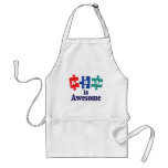 Aba Therapy Is Awesome Adult Apron at Zazzle