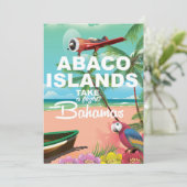 Abaco Islands vacation poster (Standing Front)