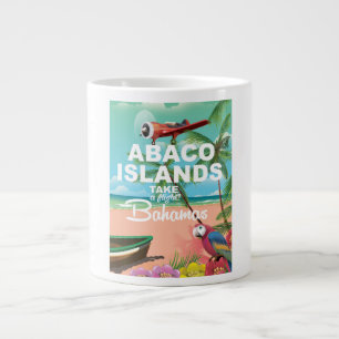 Abaco Islands vacation poster Giant Coffee Mug