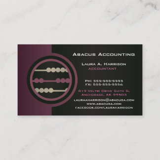 Abacus Accounting Business Cards