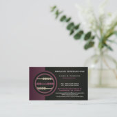 Abacus Accounting Business Cards (Standing Front)