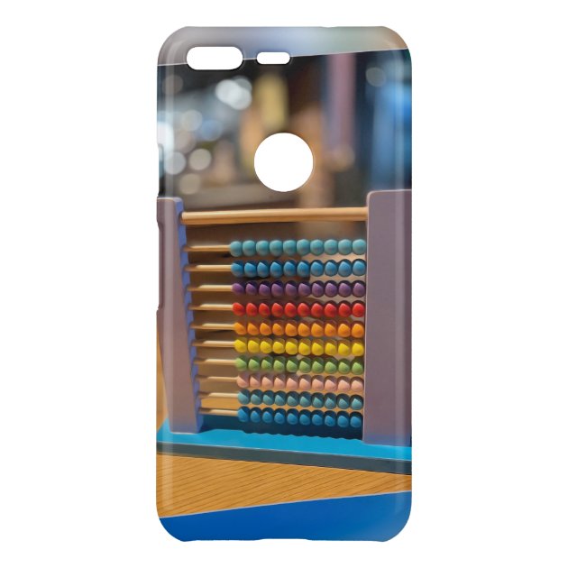 Abacus first computer uncommon google pixel case Zazzle