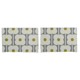 Abacus Flower and small stem pattern Pillow Case