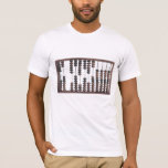 abacus T-Shirt<br><div class="desc">The abacus,  ancient calculating device and standard issue for chic geeks.</div>