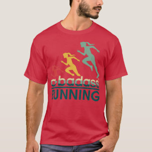 abadass Running vintage, badass Running vintage  T-Shirt