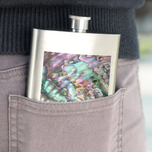 Abalone designed Classic Flask