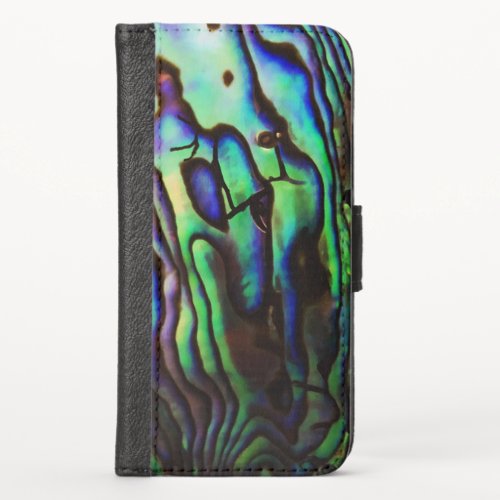 ABALONE iPhone XS WALLET CASE