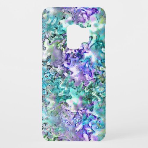 Abalone Pāua Shell Blue Purple Case_Mate Samsung Galaxy S9 Case