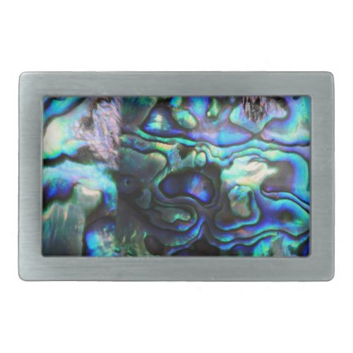 Abalone paua shell detail belt buckle